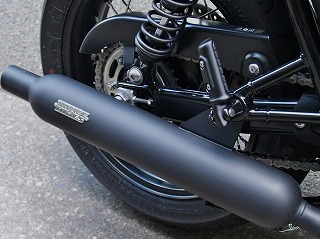 トライアンフボンネビルT120車検対応スリップオンマフラーVANCE&HINES